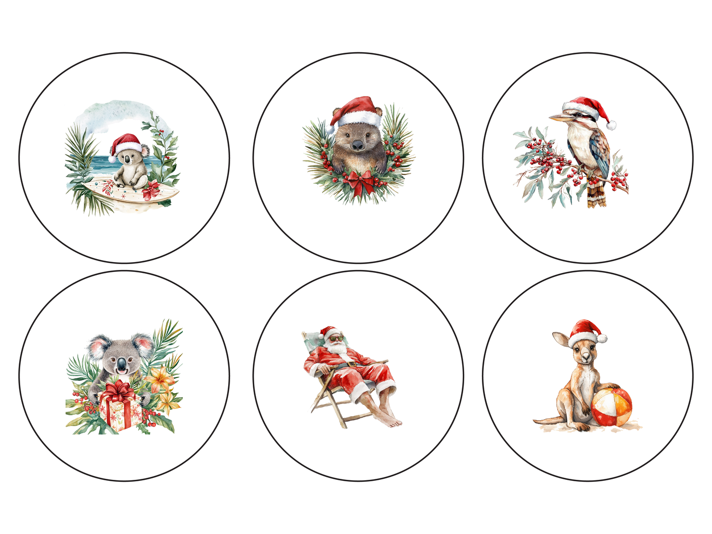 Aussie Christmas Sugar Cookie