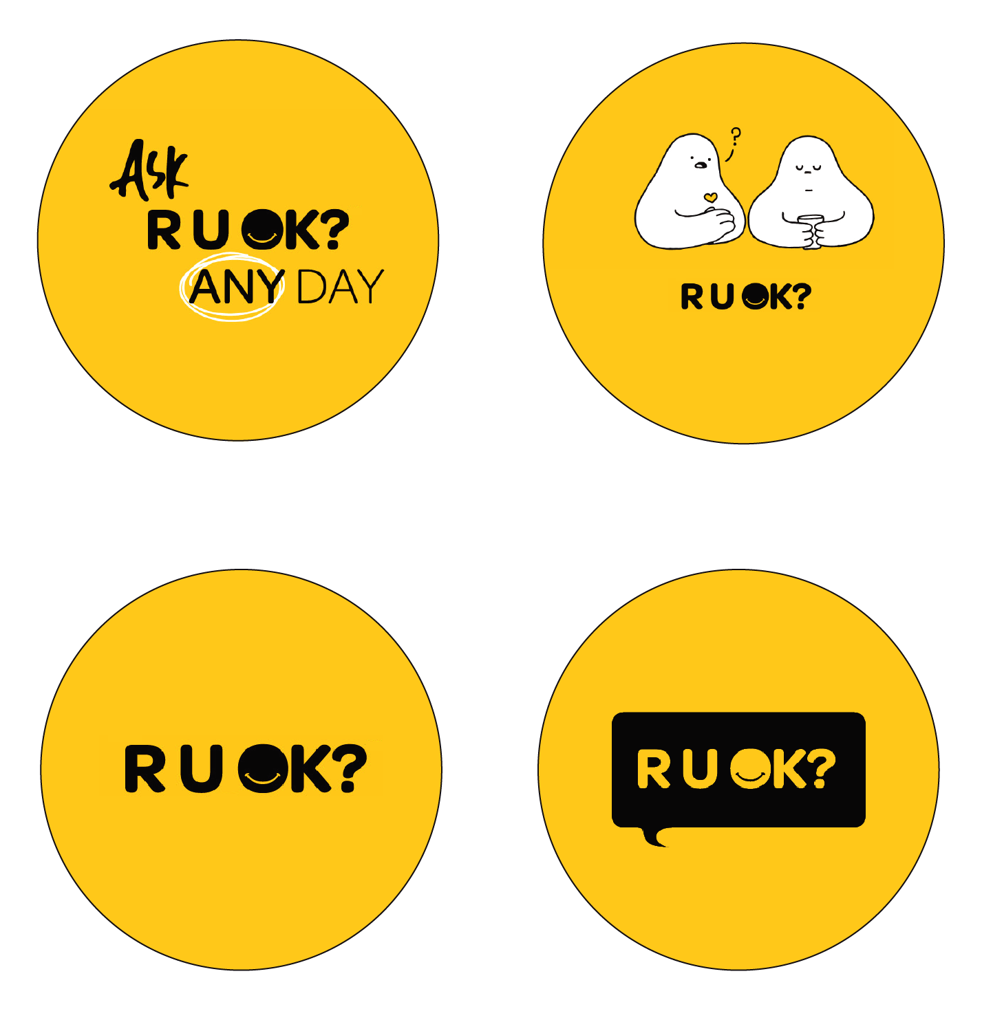 R U OK? Day Sugar Cookie