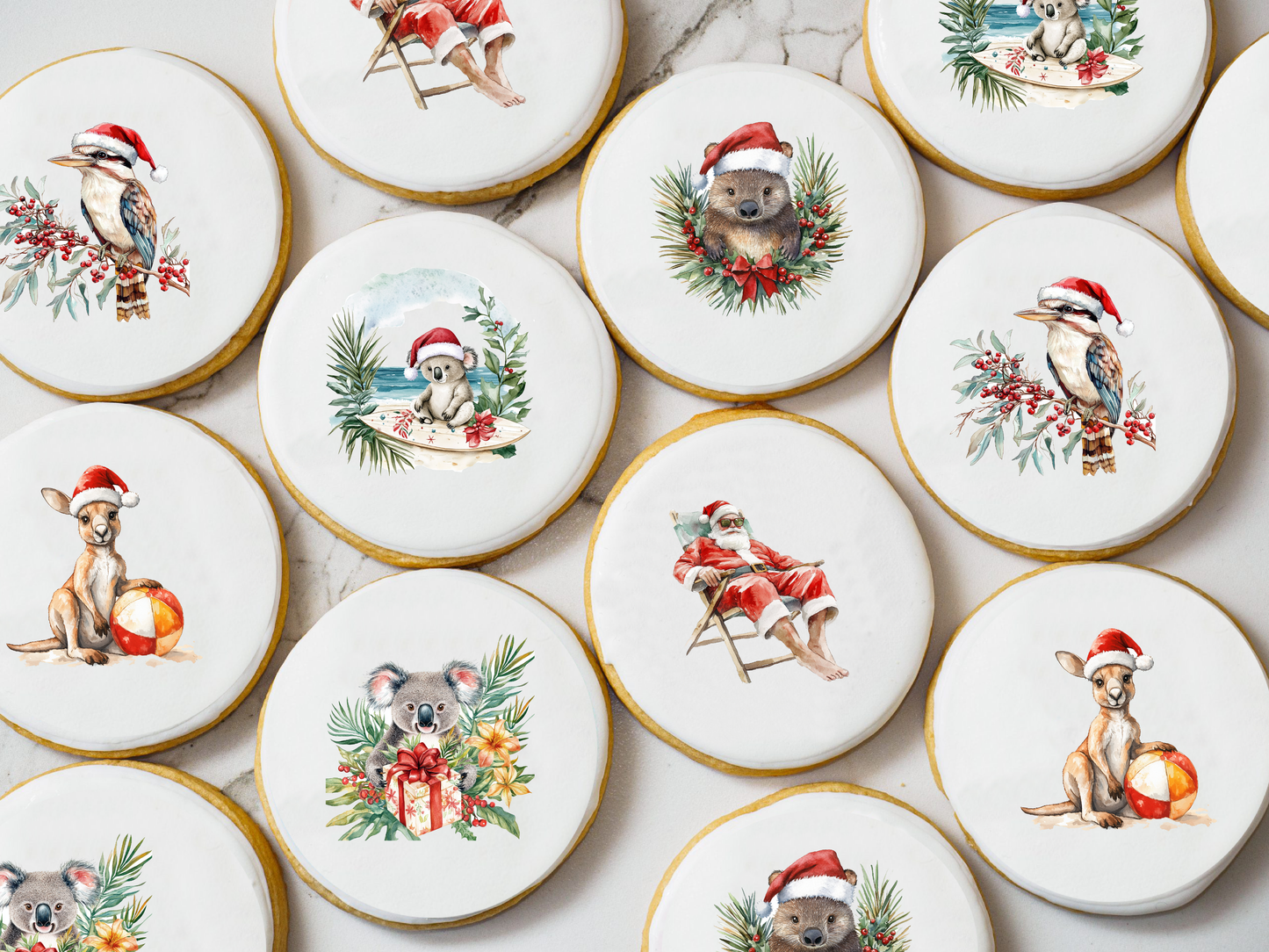 Aussie Christmas Sugar Cookie