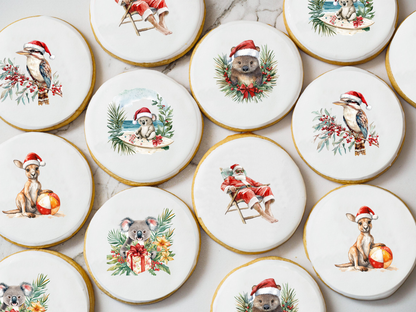 Aussie Christmas Sugar Cookie