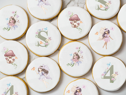 Fairy Birthday Sugar Cookie