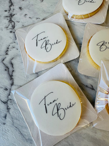 Team Bride Sugar Cookie
