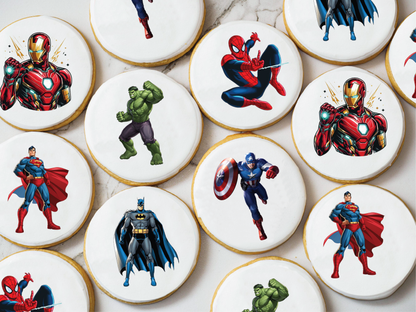 Superhero Sugar Cookie