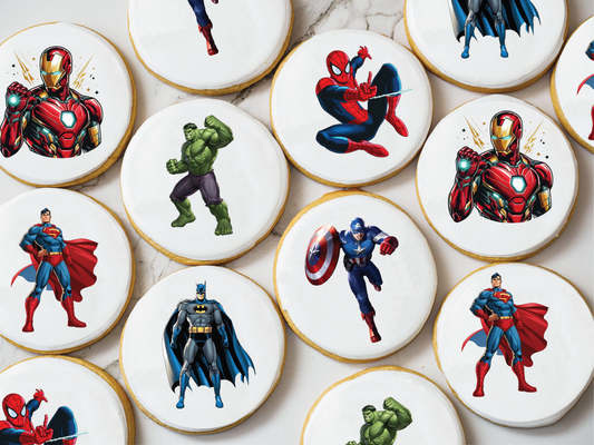 Superhero Sugar Cookie