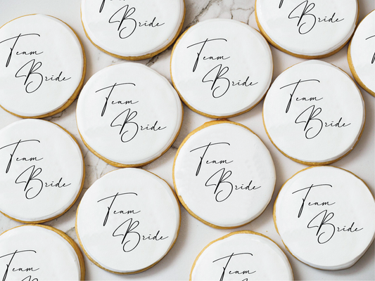 Team Bride Sugar Cookie