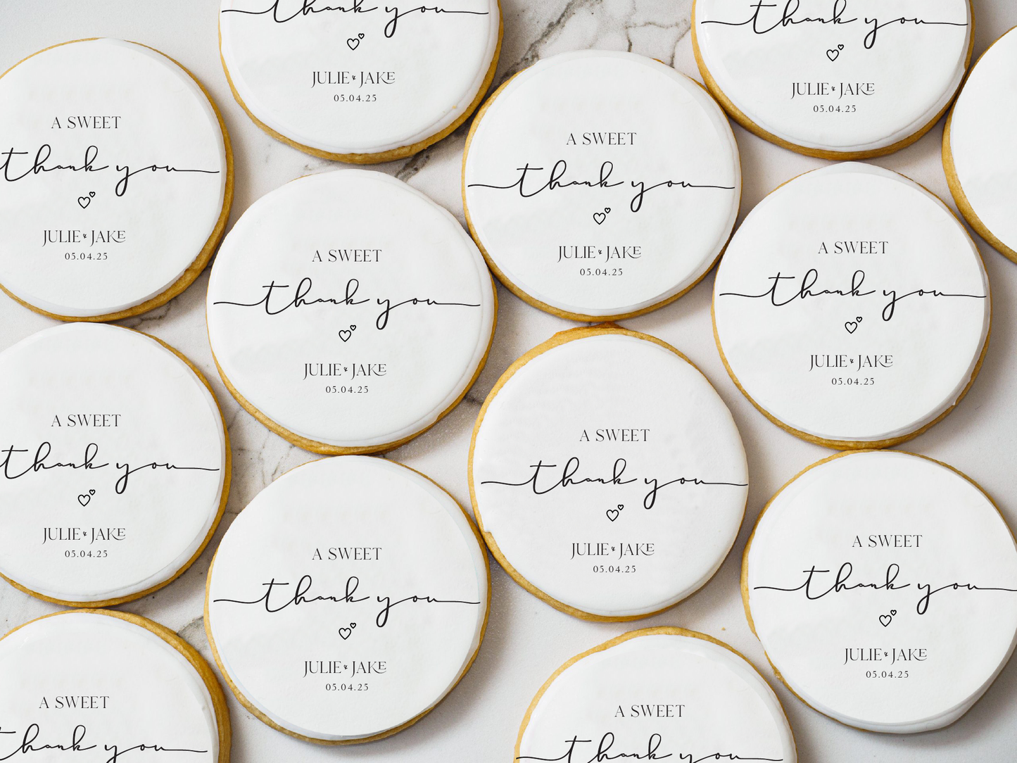 Wedding Favour Sugar Cookie