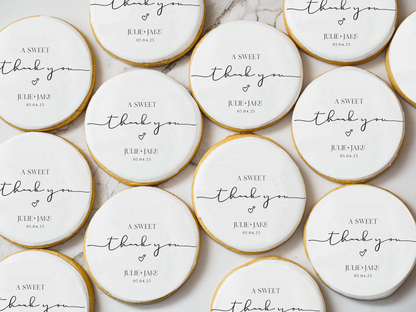 Wedding Favour Sugar Cookie