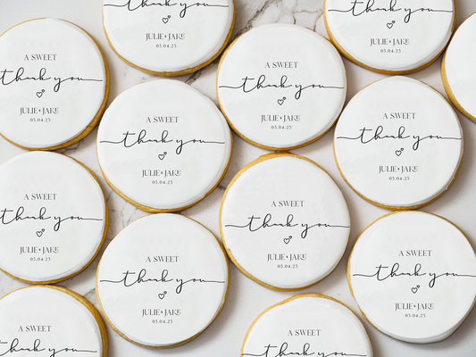 Wedding Favour Sugar Cookie